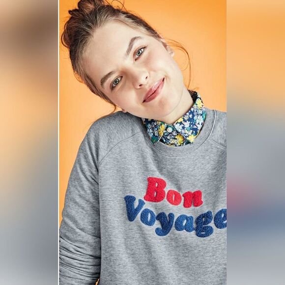 Old Navy Bon Voyage Graphic Sweatshirt XXL - Picture 11 of 11